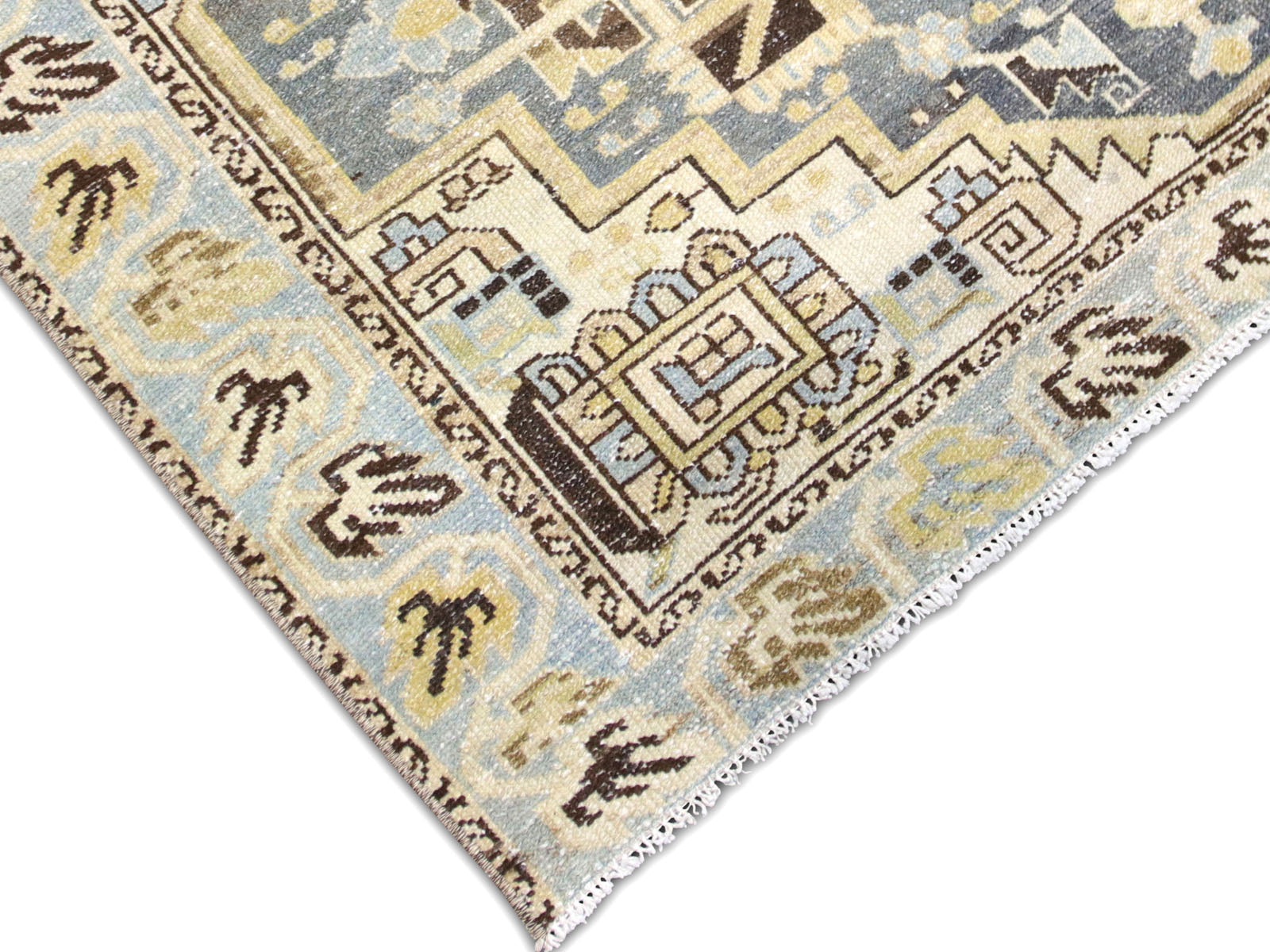 Semi Antique Persian Melayer Rug - 4'3" x 6'3" - 260038