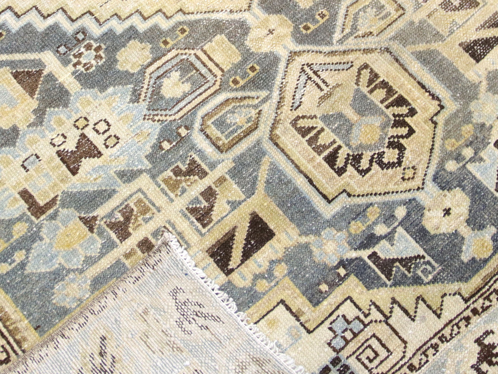 Semi Antique Persian Melayer Rug - 4'3" x 6'3" - 260038