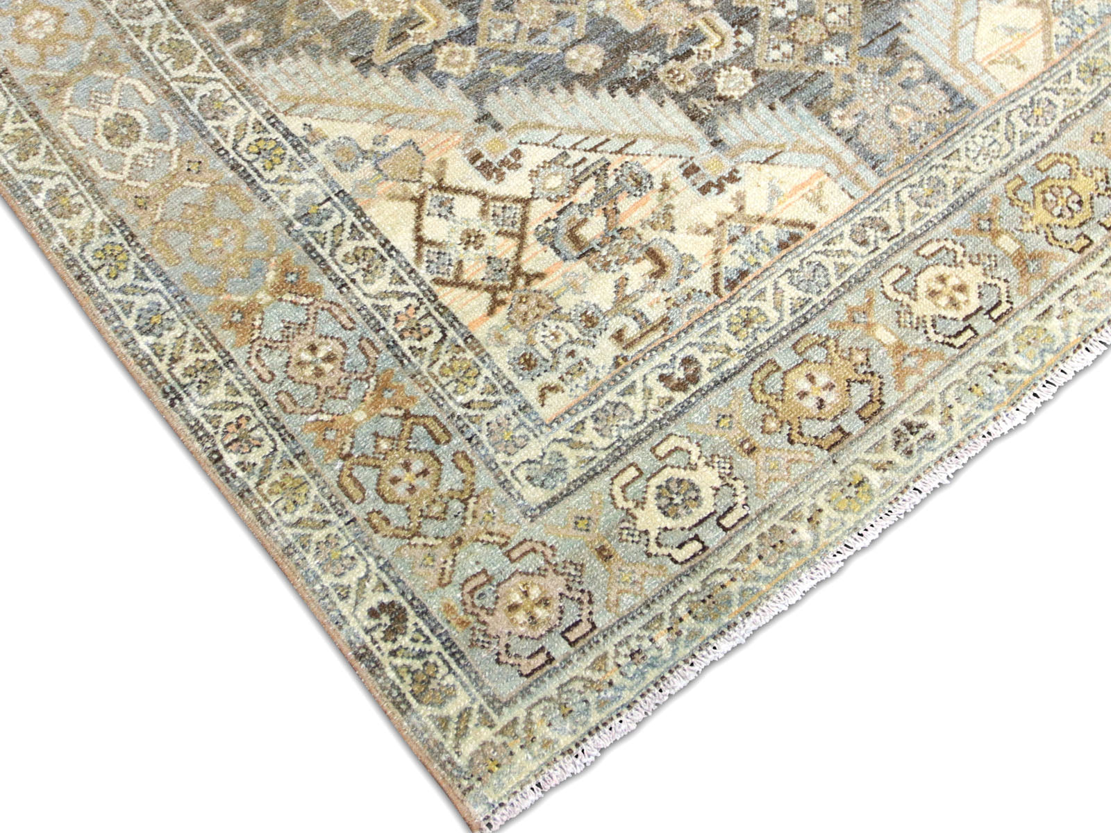 Semi Antique Persian Melayer Rug - 4'4" x 6'11" - 260039