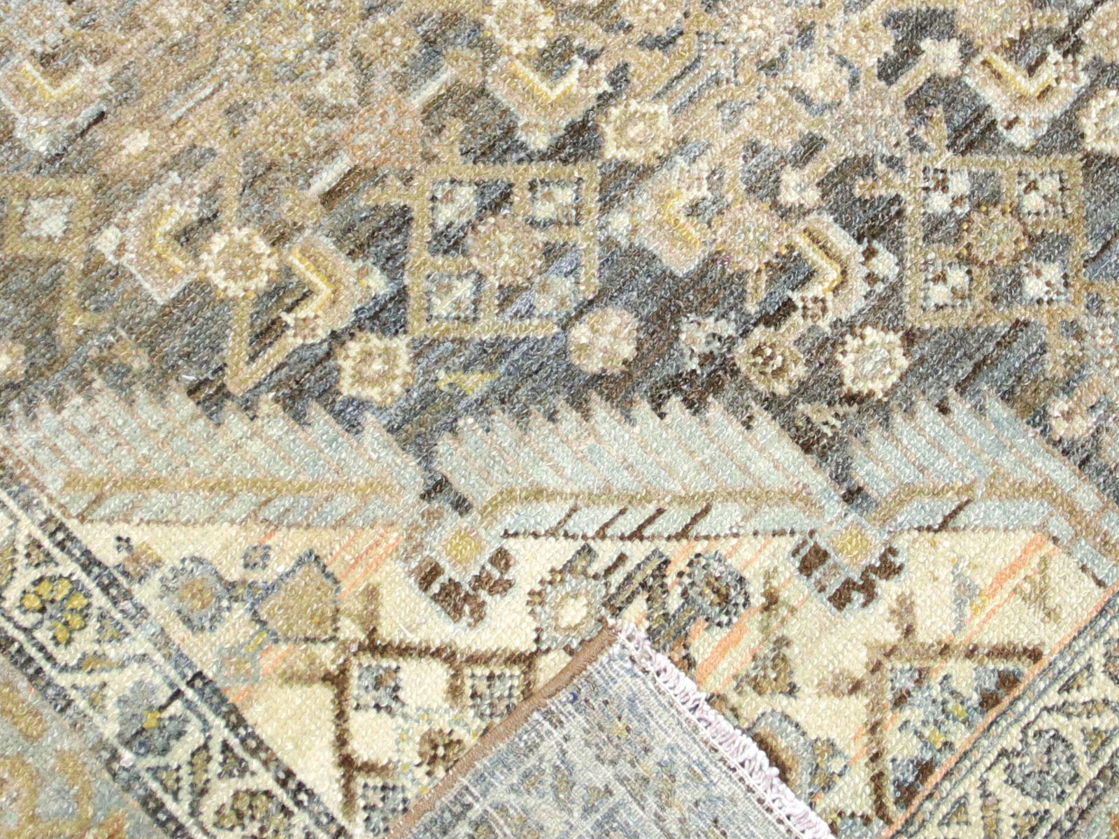 Semi Antique Persian Melayer Rug - 4'4" x 6'11" - 260039