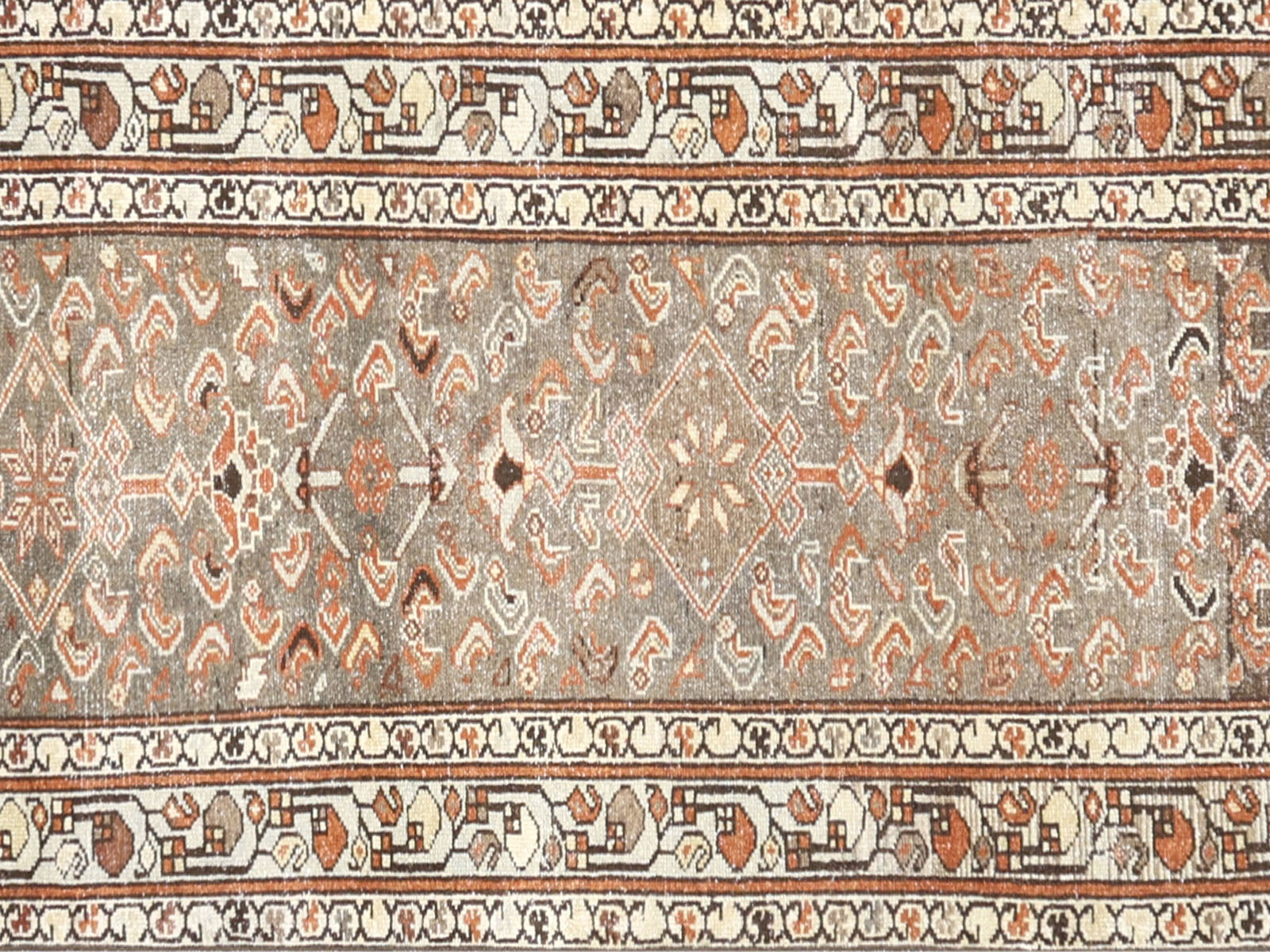 Semi Antique Persian Melayer Runner - 2'9" x 16'3" - 260040