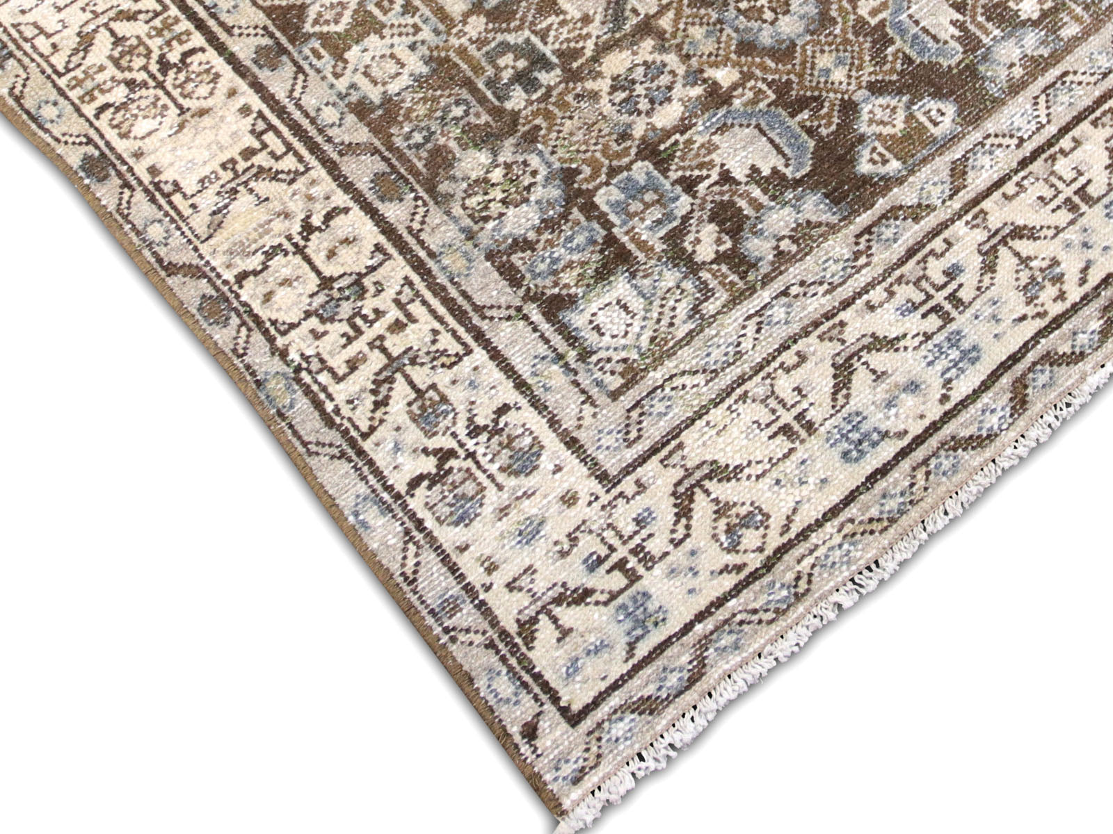 Semi Antique Persian Melayer Runner - 2'8" x 12'11" - 260041