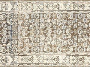 Semi Antique Persian Melayer Runner - 2'8" x 12'11" - 260041