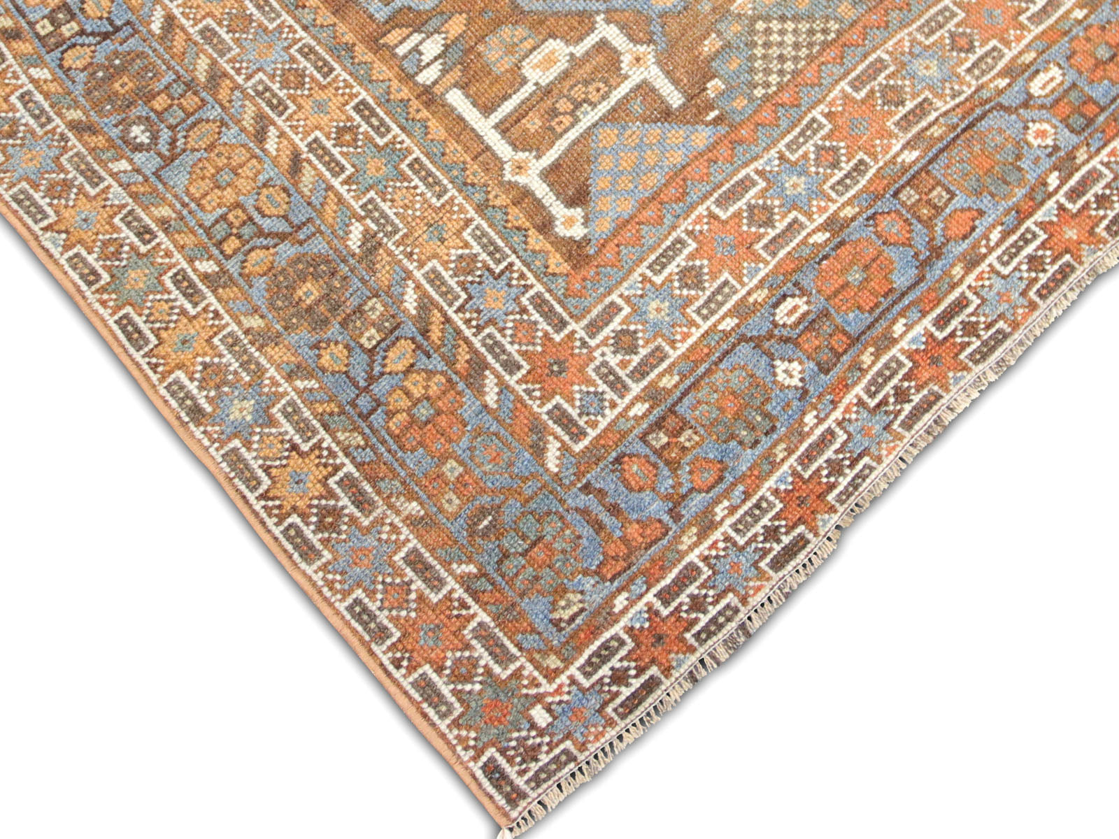 Antique Persian Shiraz Rug - 5'4" x 6'11" - 260042