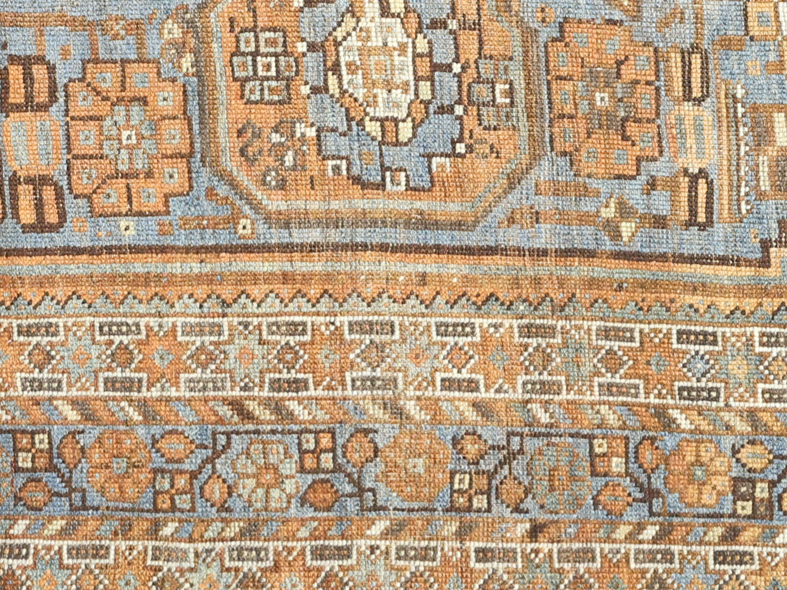Antique Persian Shiraz Rug - 5'4" x 6'11" - 260042