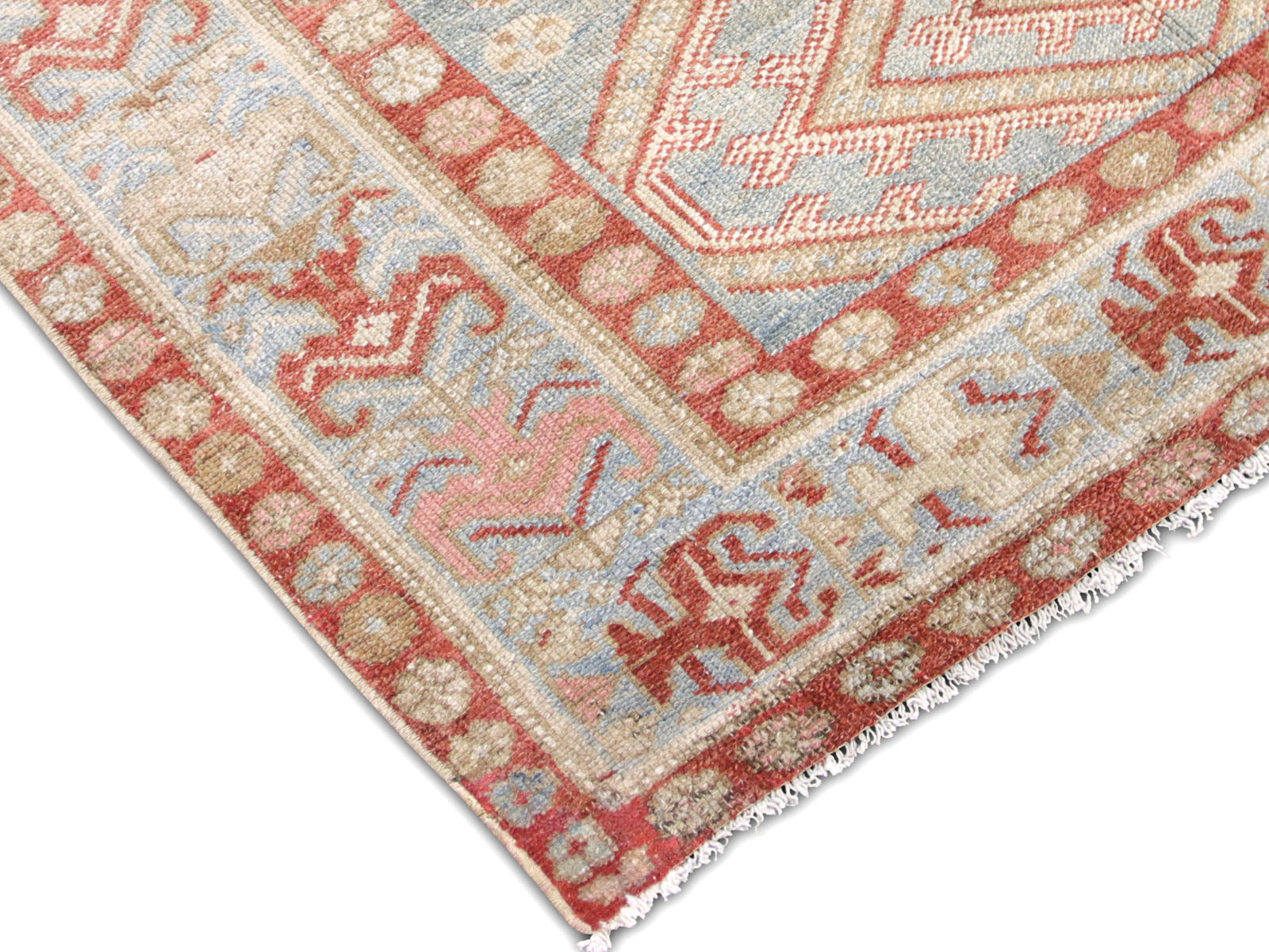 Semi Antique Persian Melayer Rug - 3'11" x 6'2" - 260043