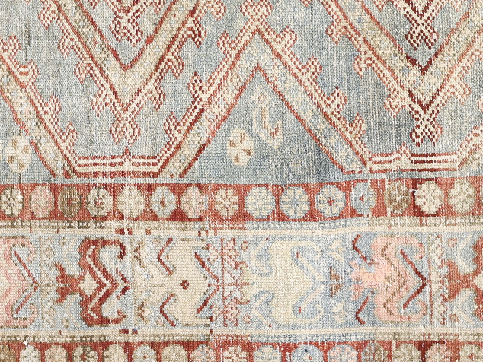 Semi Antique Persian Melayer Rug - 3'11" x 6'2" - 260043