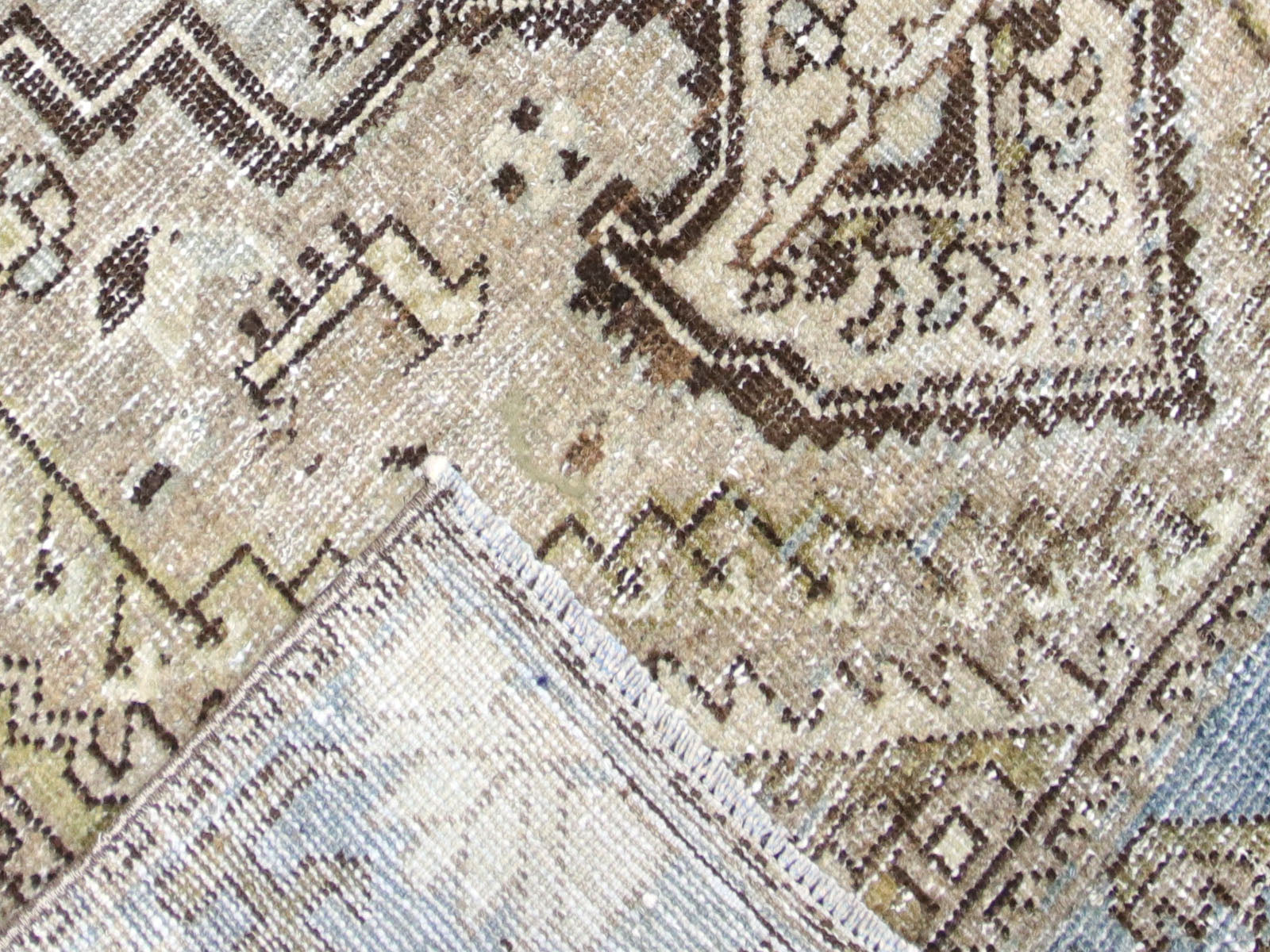 Semi Antique Persian Melayer Rug - 4'3" x 6'6" - 260045