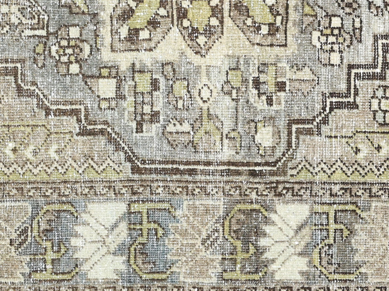 Semi Antique Persian Melayer Rug - 4'3" x 6'6" - 260045