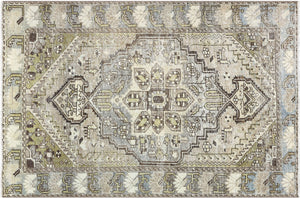 Semi Antique Persian Melayer Rug - 4'3" x 6'6" - 260045