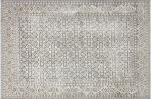 Semi Antique Persian Tabriz Rug - 7'8" x 11'6" - 260058