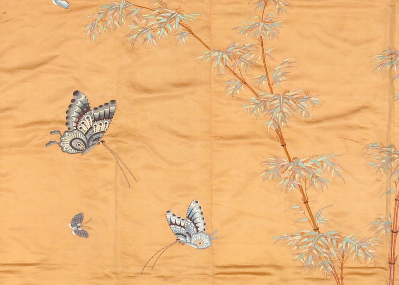 Semi Antique Cantonese Silk Embrodery - 7' x 8' - 851004