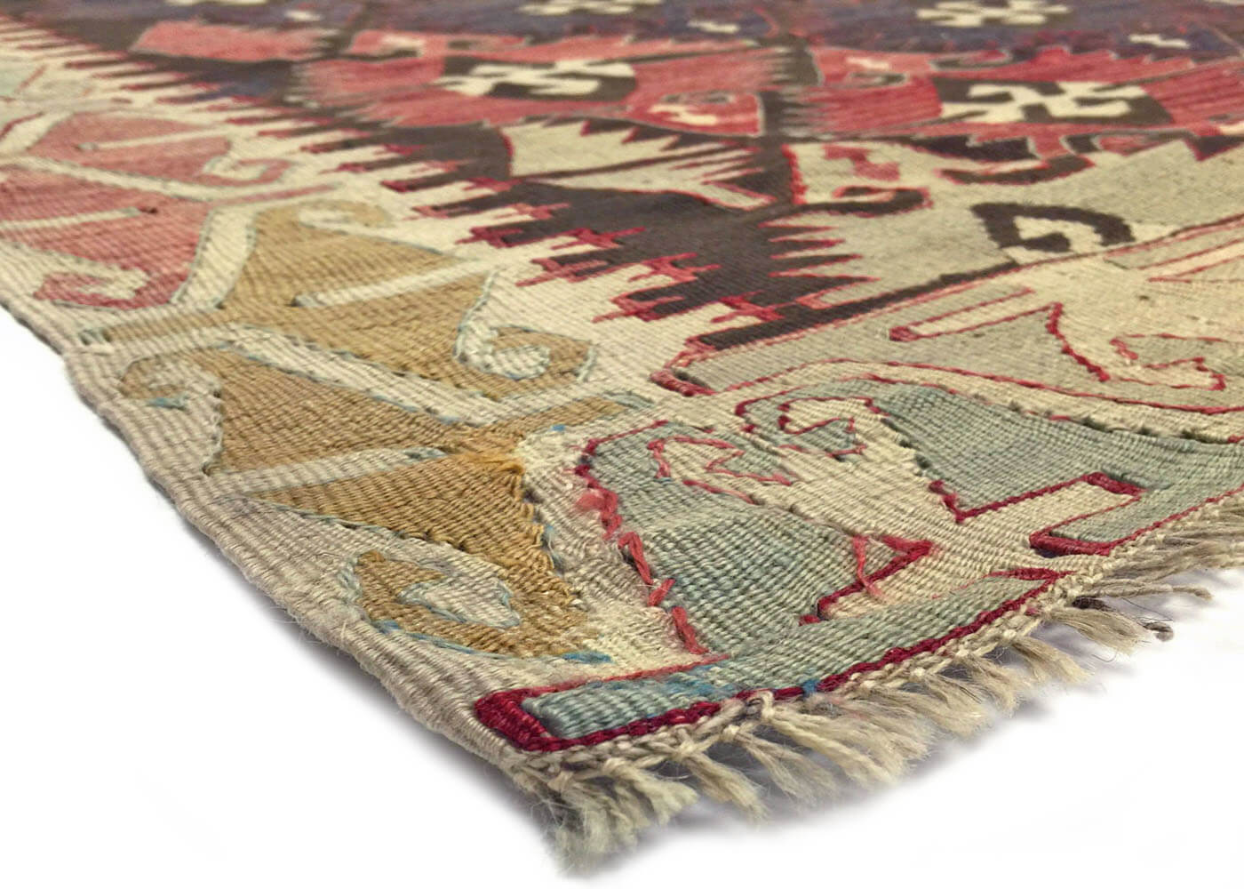 Vintage Turkish Kilim - 5'3" x 14'7" - 883113