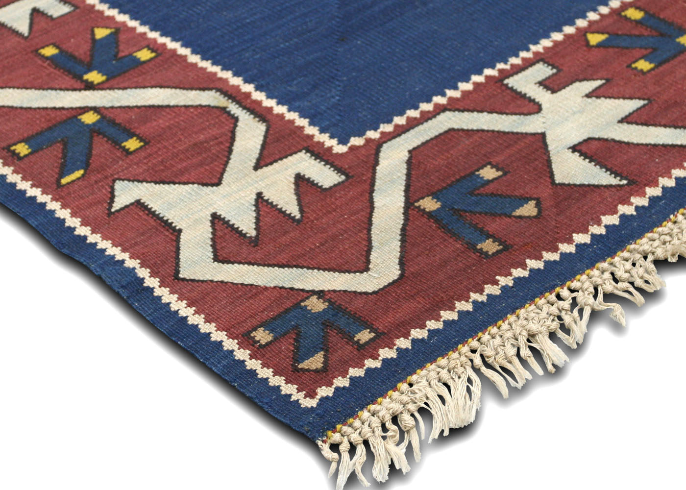 Antique Caucasian Kilim - 5'2" x 10'2" - 894071