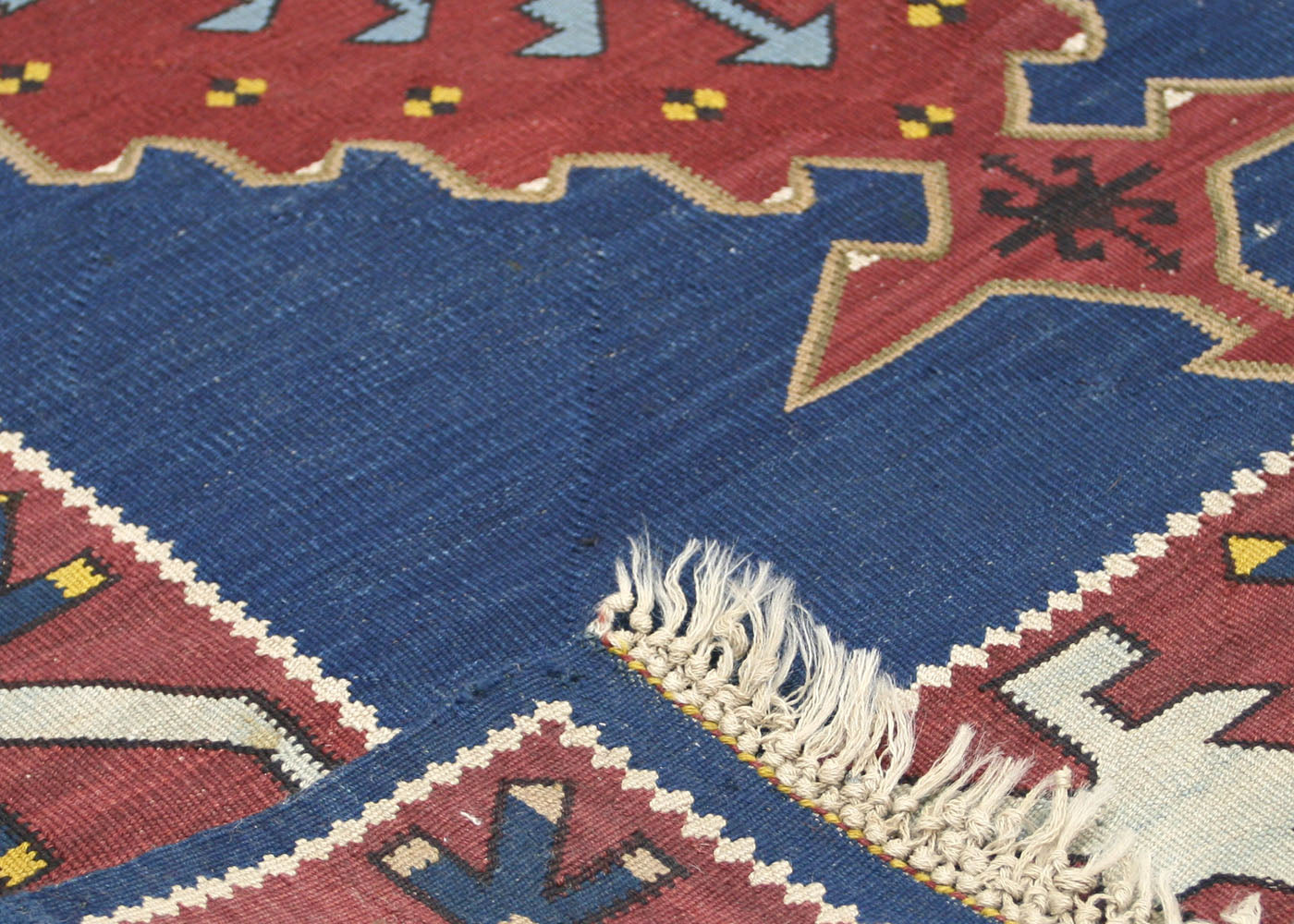 Antique Caucasian Kilim - 5'2" x 10'2" - 894071