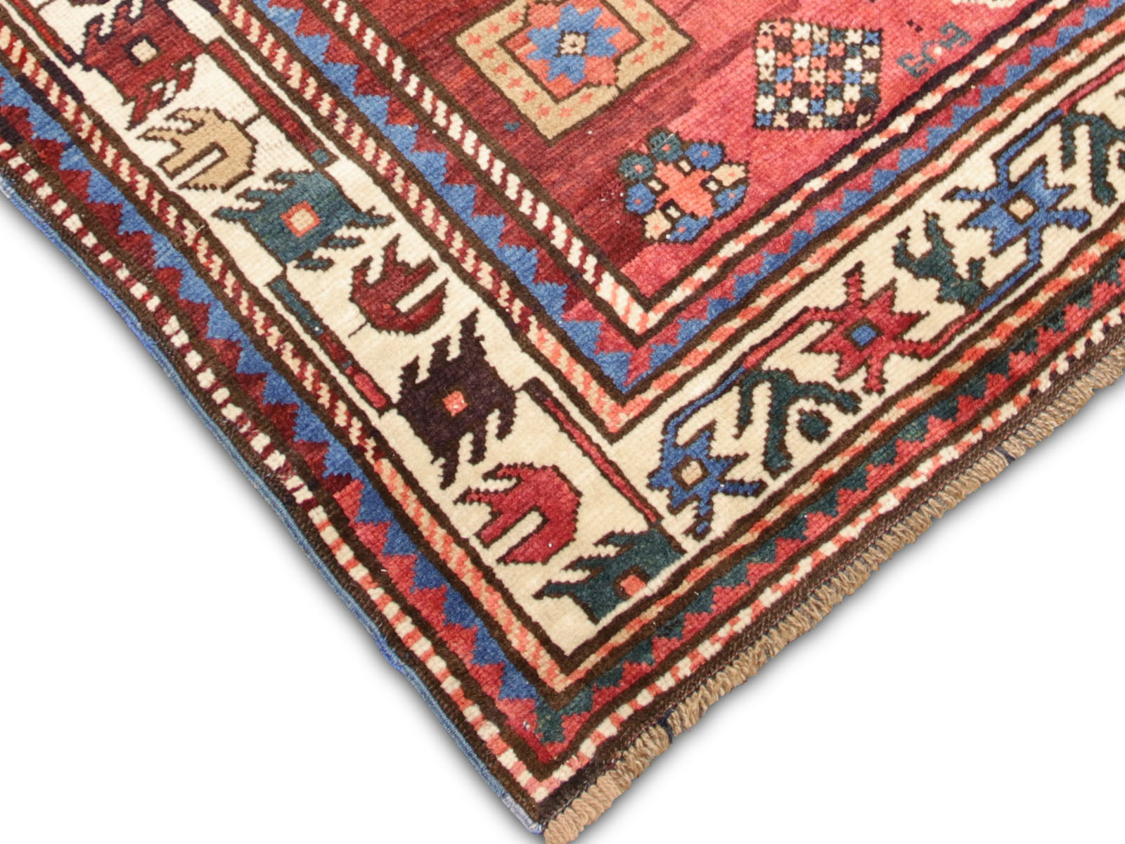 Antique Caucasian Karabagh Rug - 5'2" x 6'2"