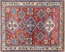 Antique Caucasian Karabagh Rug - 5'2" x 6'2"