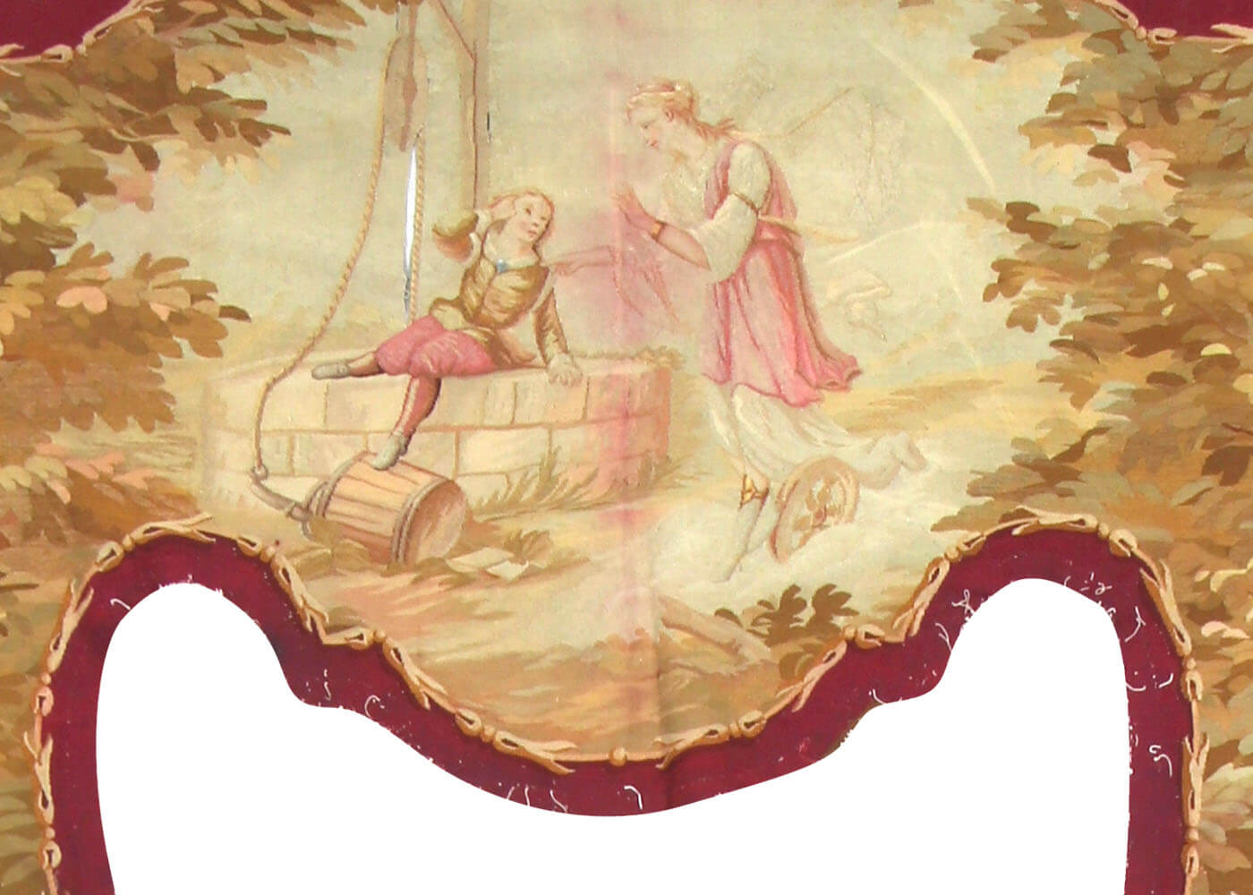 Antique French Aubusson Tapestry - 6'10" x 12' - 905325