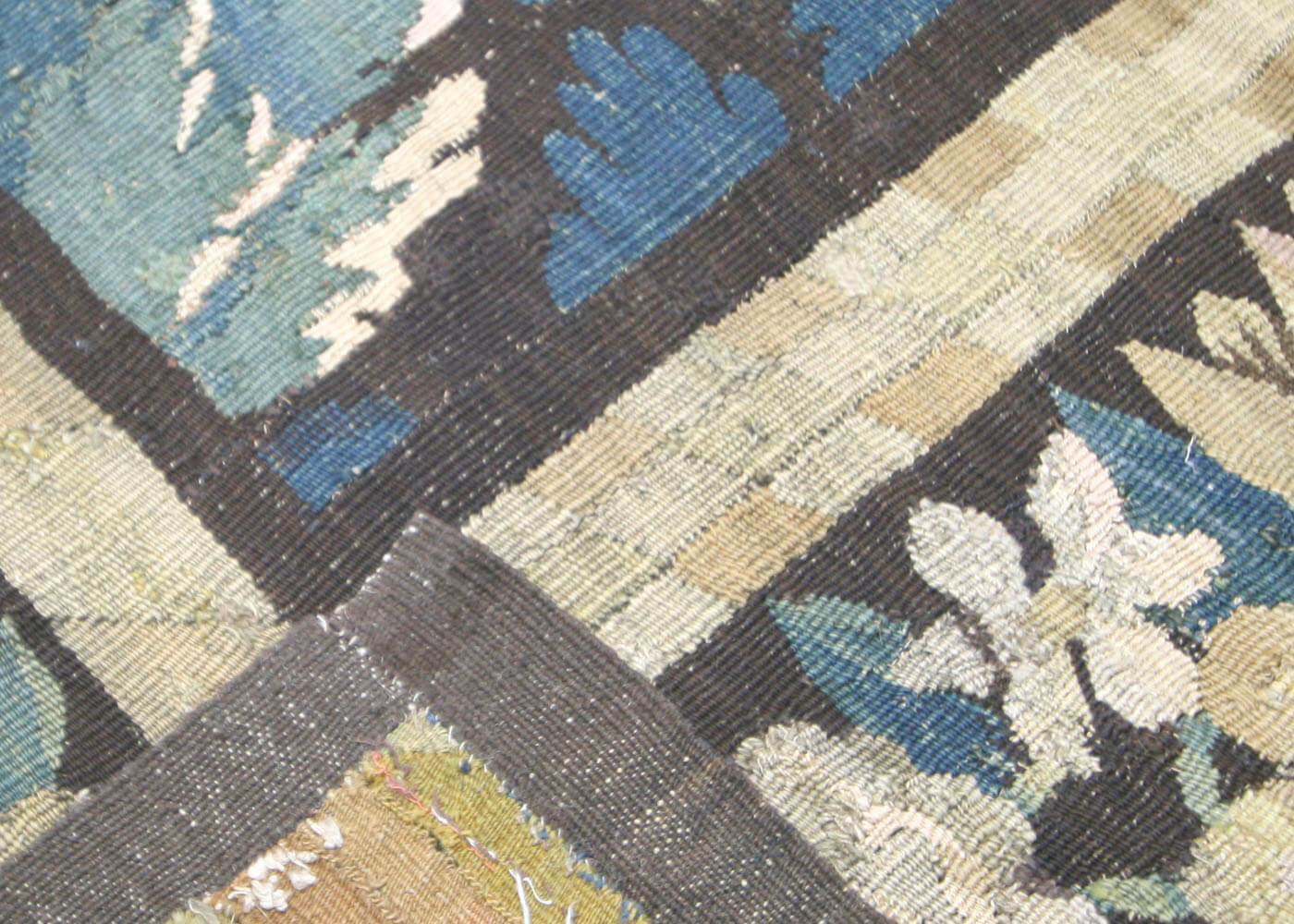 Antique Flemish Tapestry - 4'2" x 9'6" - 905479