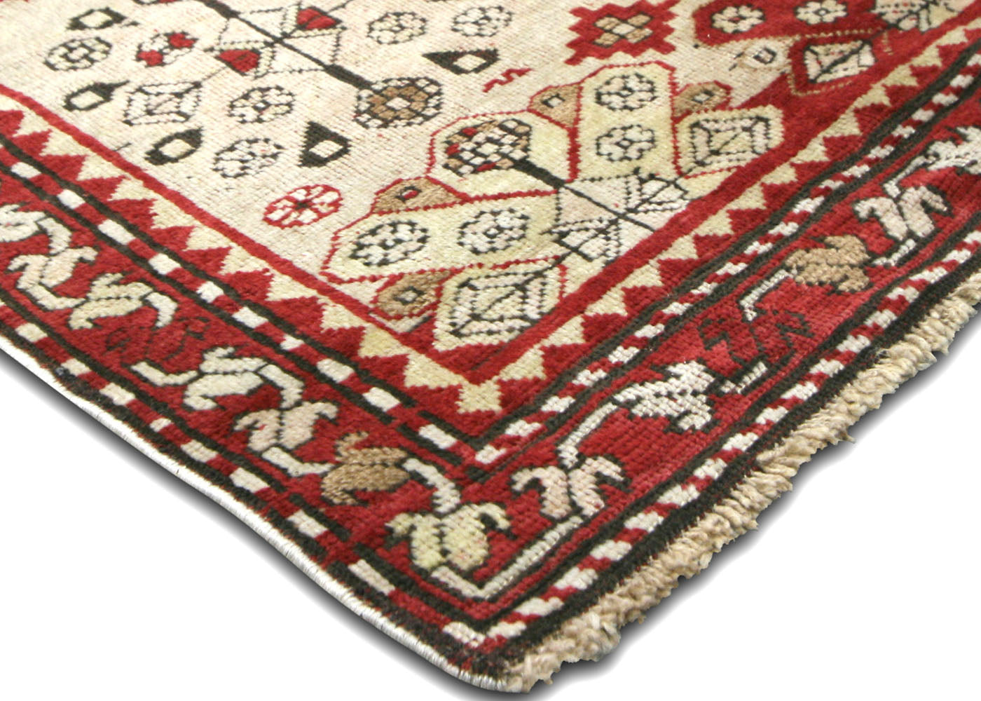 Antique Caucasian Karabagh Rug - 4' x 8'6" - 910341