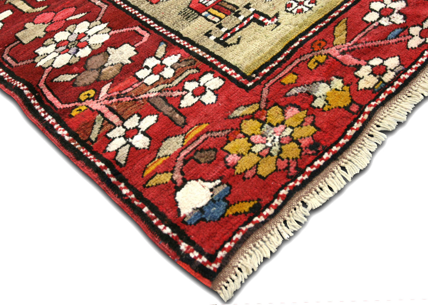 Antique Caucasian Karabagh Rug - 4'9" x 9'10" - 920189