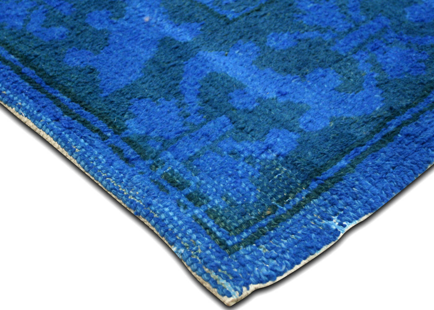 Vintage Turkish OverDyed Rug - 5'9" x 10'1" - 930354