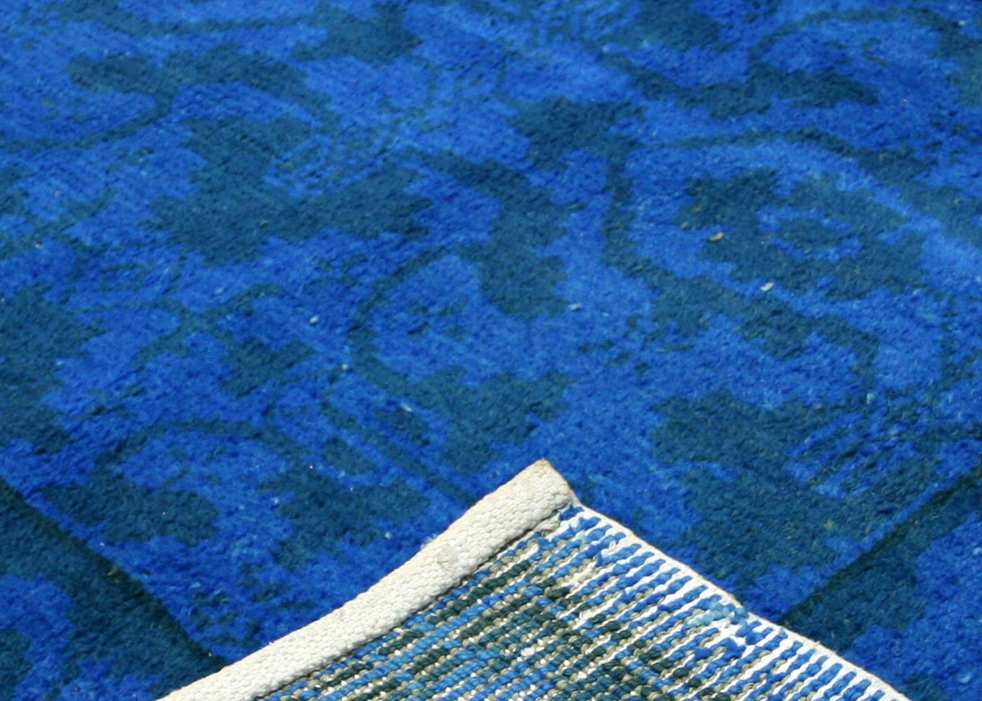Vintage Turkish OverDyed Rug - 5'9" x 10'1" - 930354