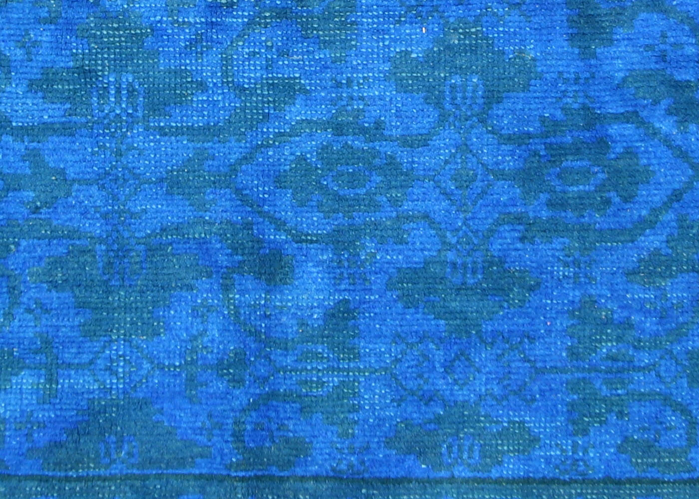 Vintage Turkish OverDyed Rug - 5'9" x 10'1" - 930354