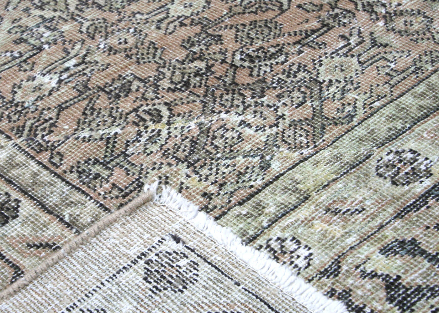 Semi Antique Persian Mahal Rug - 7'9" x 12'5" - 960470