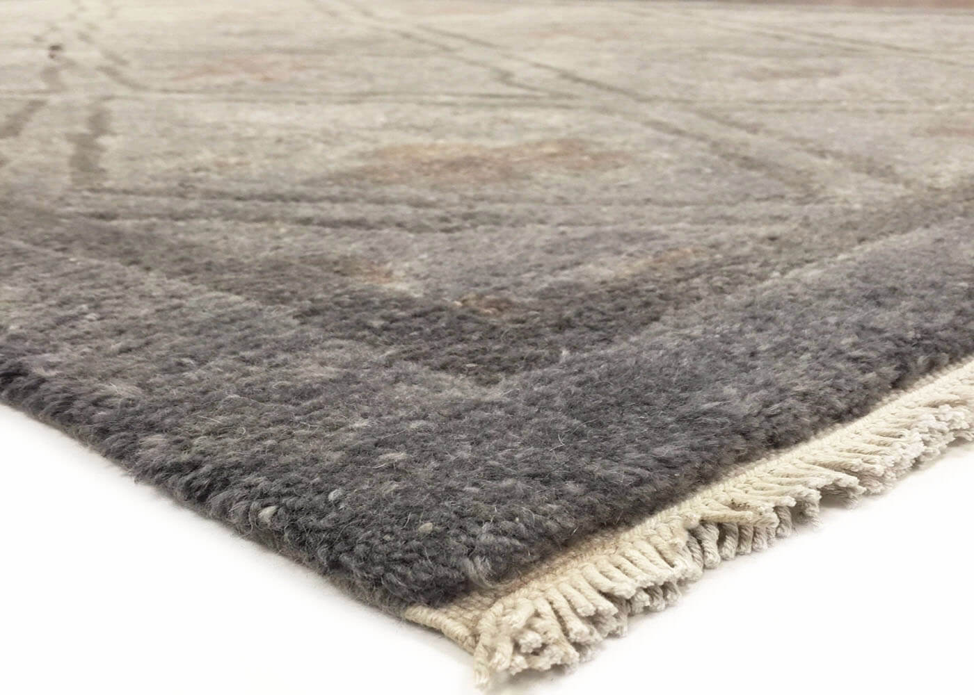 Vintage Turkish OverDyed Rug - 4' x 5'11" - 970303