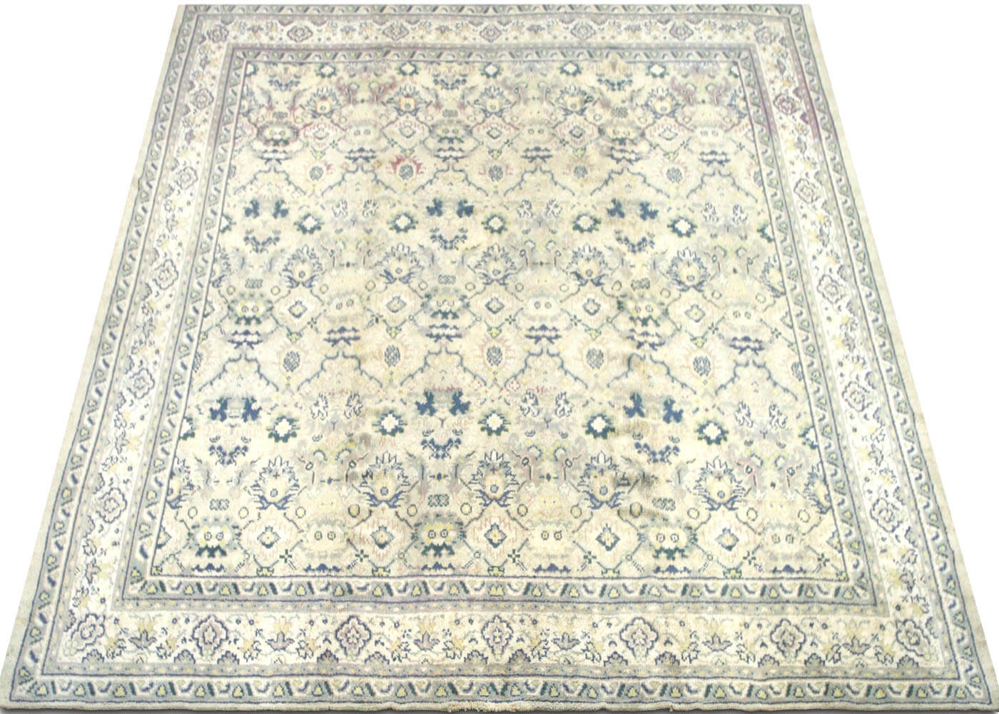 Antique Turkish Oushak Rug - 13'2" x 13'2" - 970458