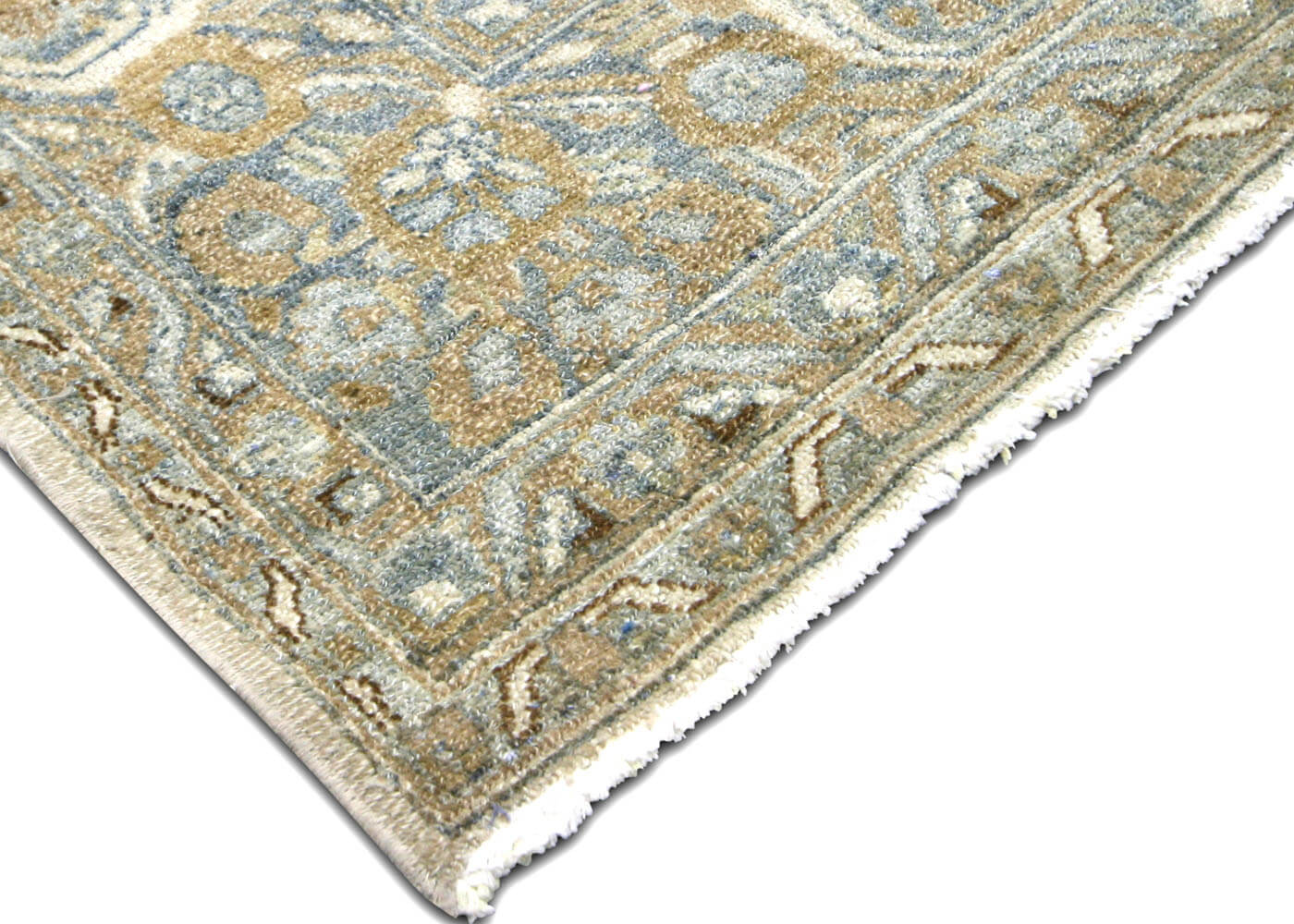 Semi Antique Persian Melayer Rug - 8'7" x 11'3" - 970559