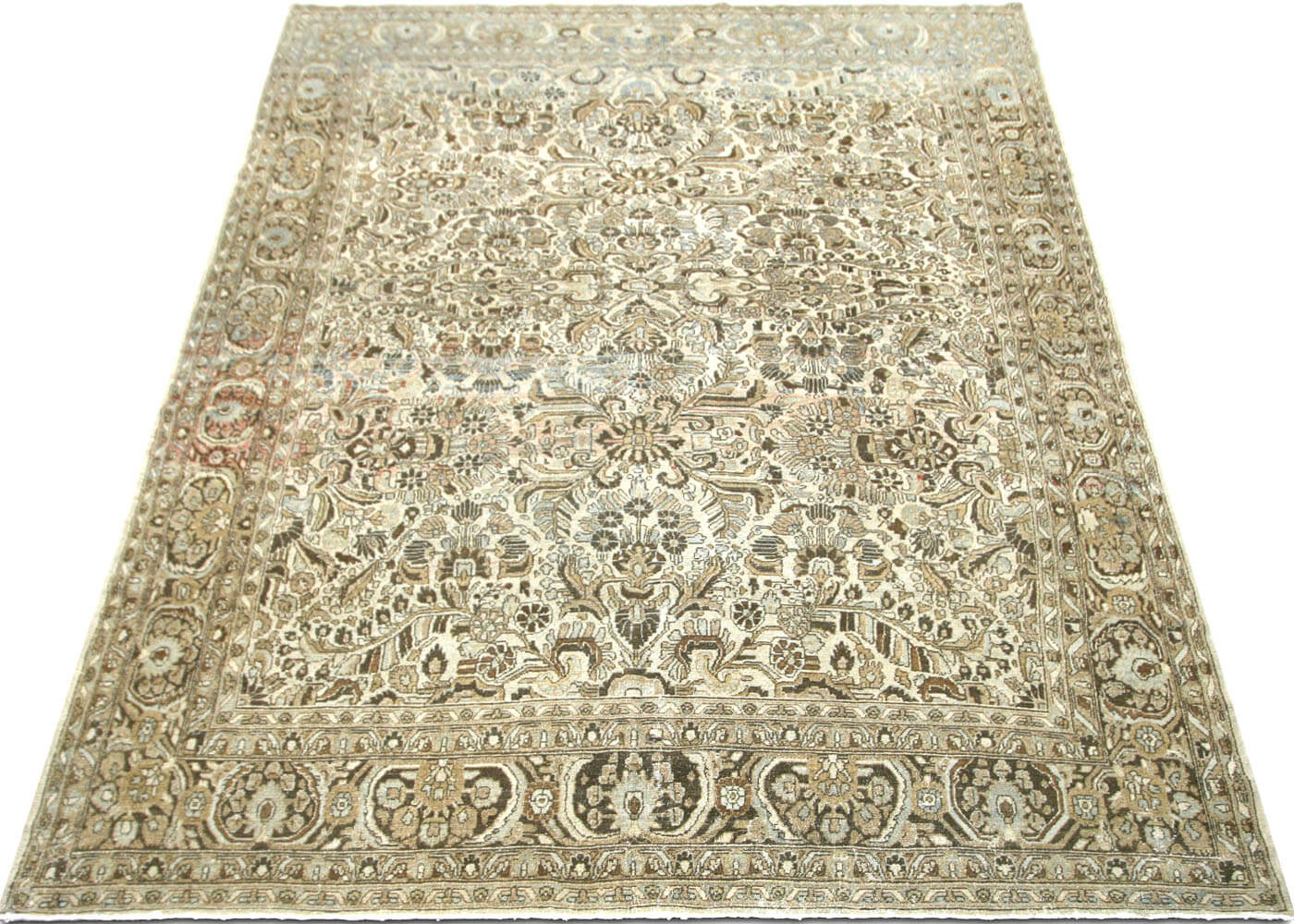 Semi Antique Persian Melayer Rug - 8'7" x 11'3" - 970559