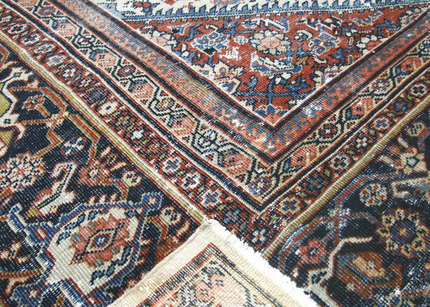 Antique Persian Mahal Rug - 9'8" x 13'3" - 981285