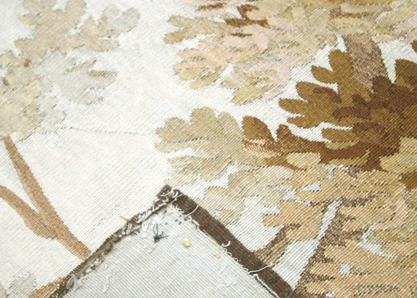 Antique French Aubusson Tapestry - 4'0" x 10'6" - 981402