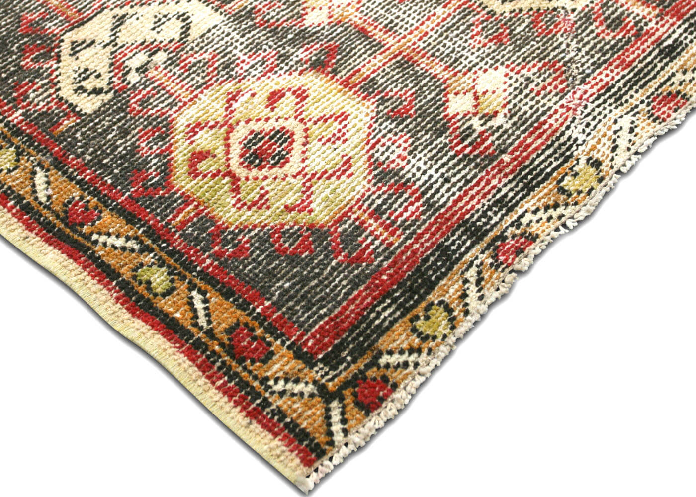 Semi Antique Persian Mahal Rug - 9'6" x 12'6" - 991143