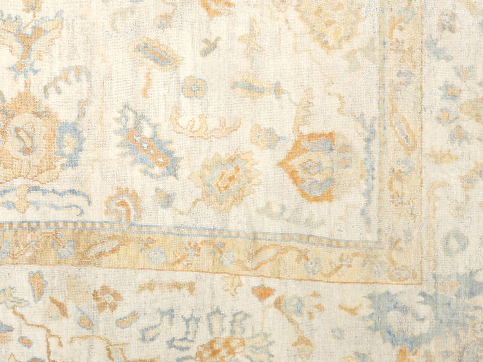 Antique Turkish Oushak Rug - 13' x 14'3" - 991561