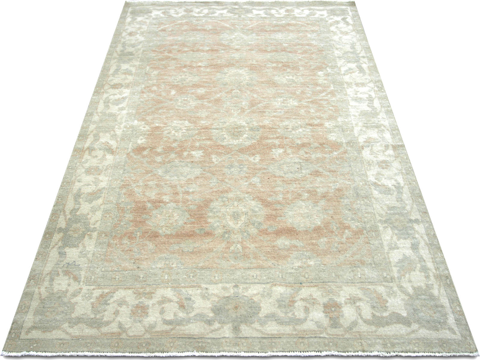 Vintage Egyptian Tabriz Rug - 5'10" x 9'3"