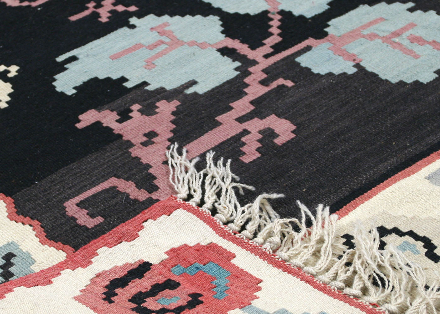 Vintage Turkish Kilim - 5'2" x 6'8" - 991675