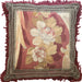 Antique French Aubusson Pillow - 28" x 28"