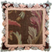 Antique French Aubusson Pillow - 18" x 18"