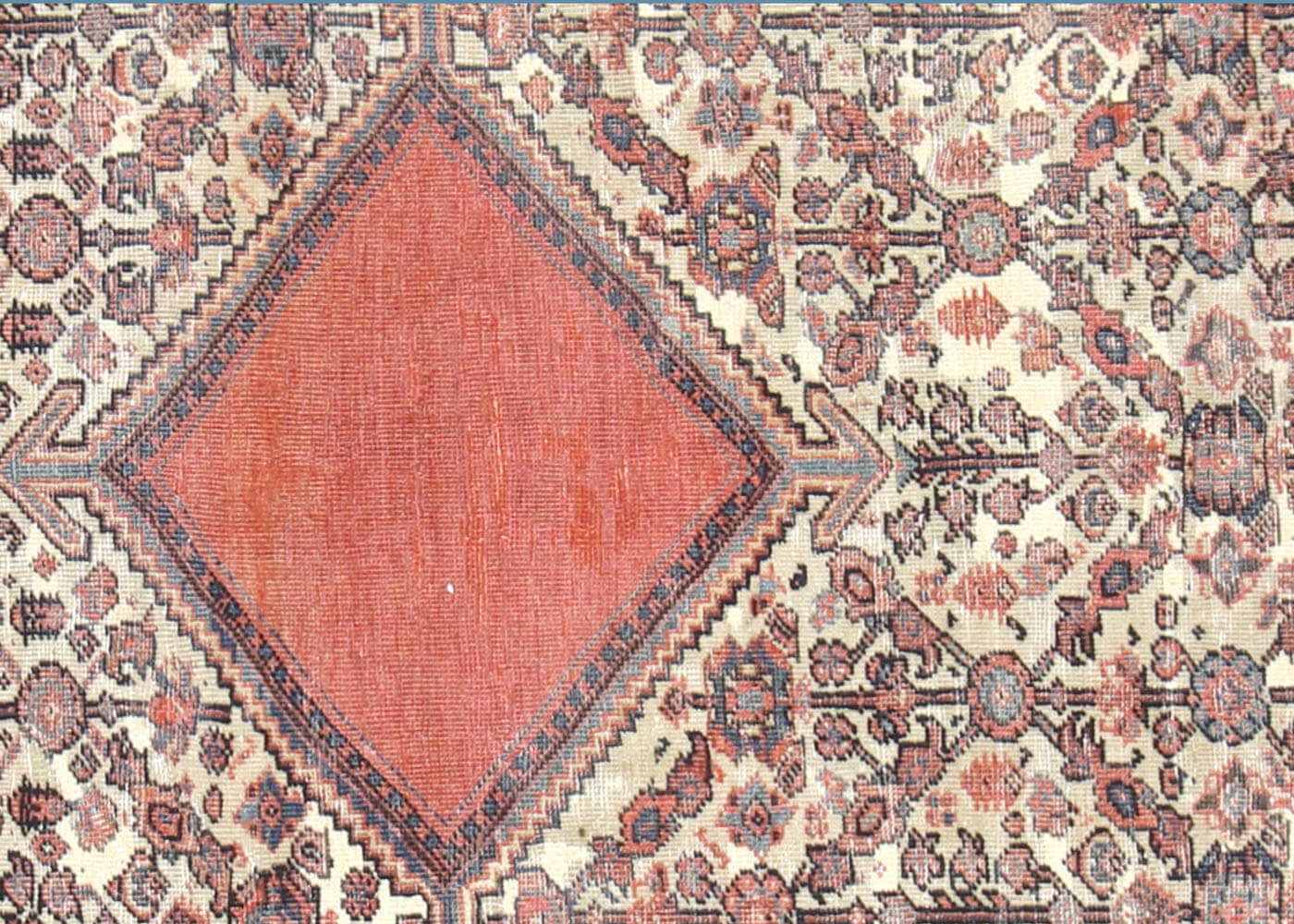 Semi Antique Persian Mahal Rug - 5' x 9'11"