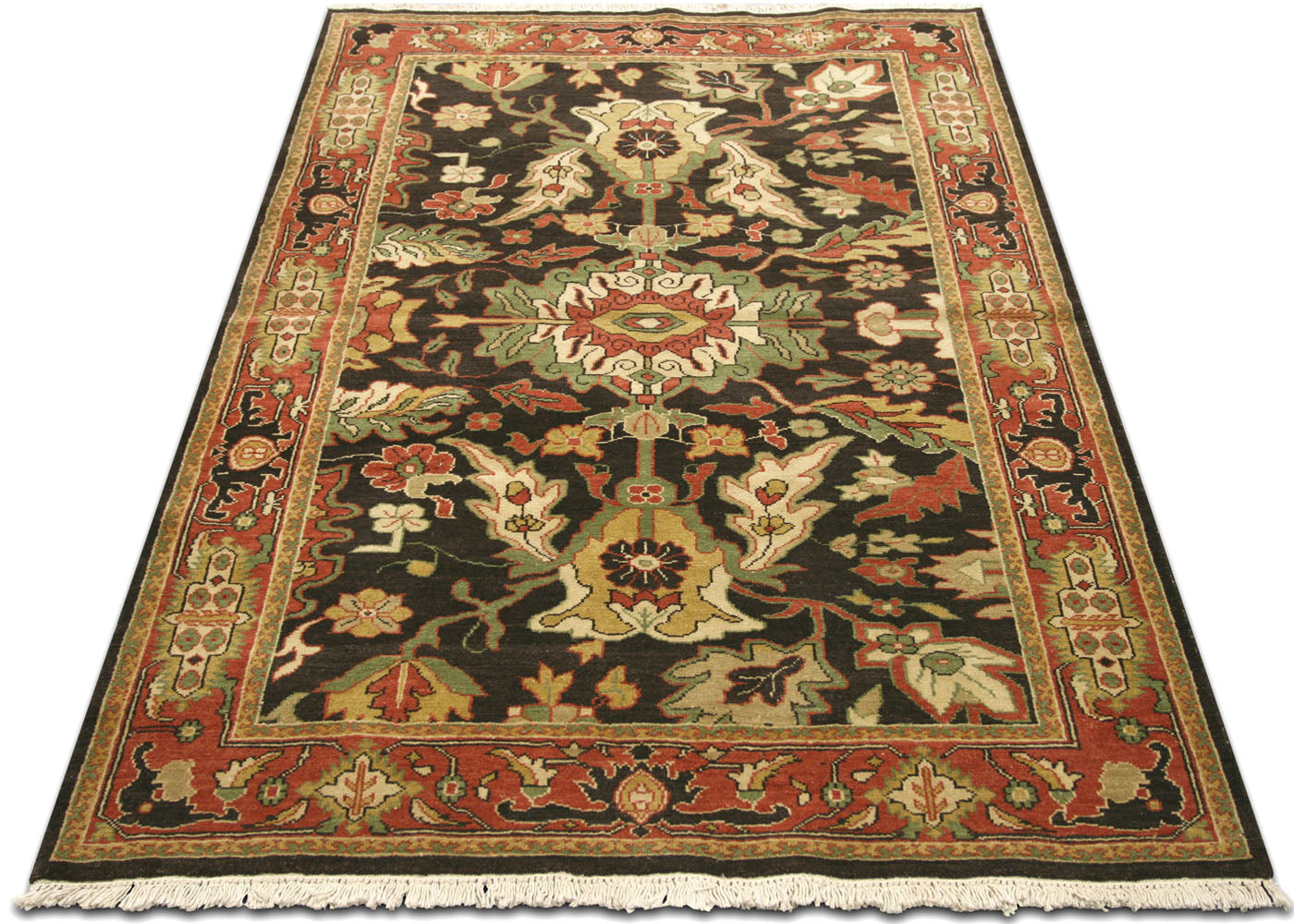 Vintage Egyptian Sultanabad Rug - 4'7" x 6'5"