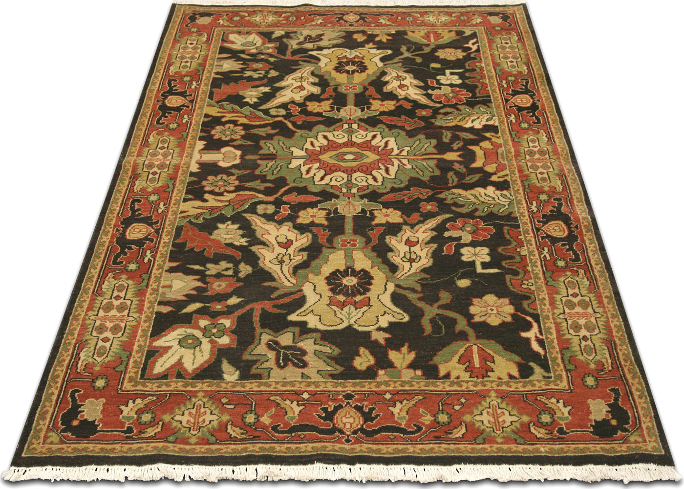 Vintage Egyptian Sultanabad Rug - 4'7" x 6'5"