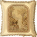 Antique French Aubusson Pillow - 24" x 24"