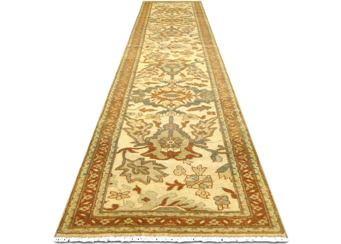 Vintage Egyptian Sultanabad Runner - 2'10" x 13'8"