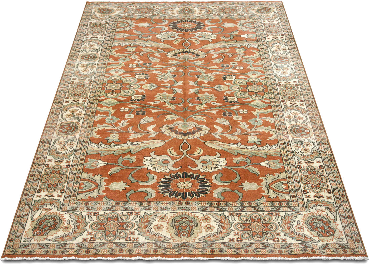 Vintage Egyptian Sultanabad Rug - 6'1" x 8'9"