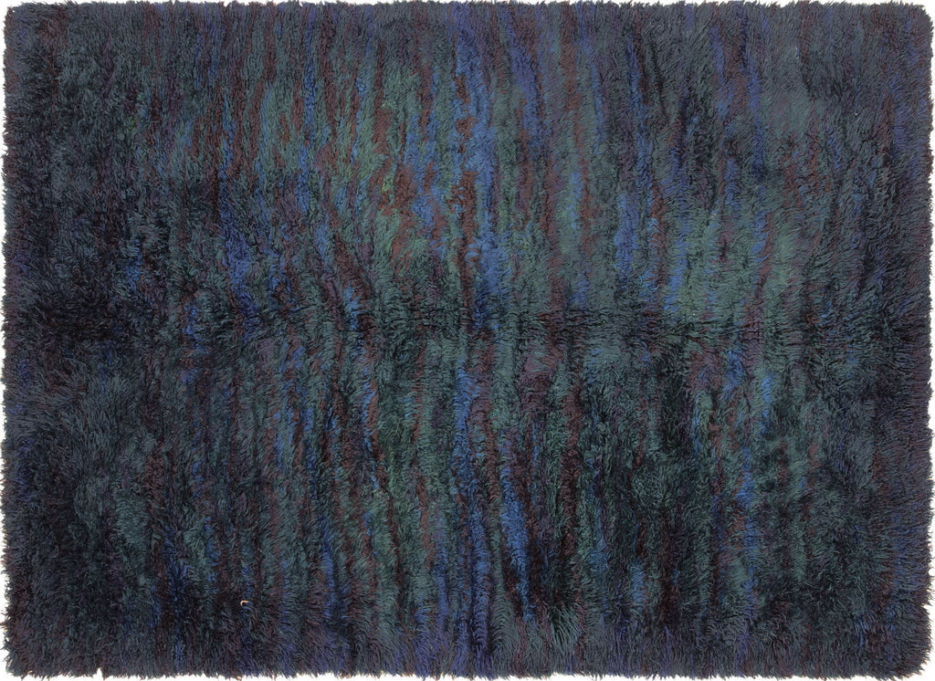 Vintage Turkish Shag Rug - 5'10