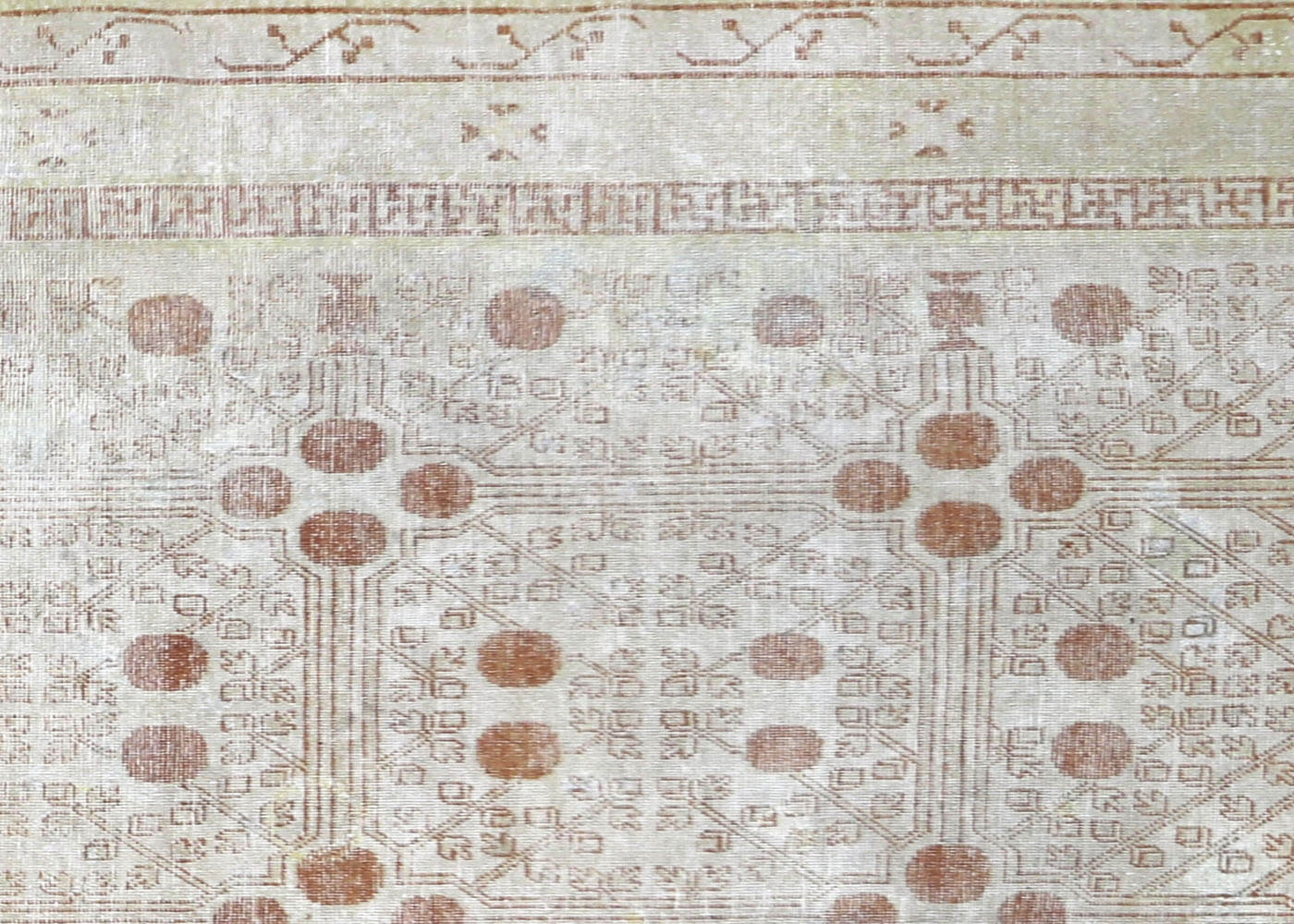 Antique Khotan Rug - 8'8" x 16'9"