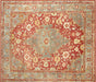 Vintage Turkish Oushak Rugs - 13'10" x 15'4"